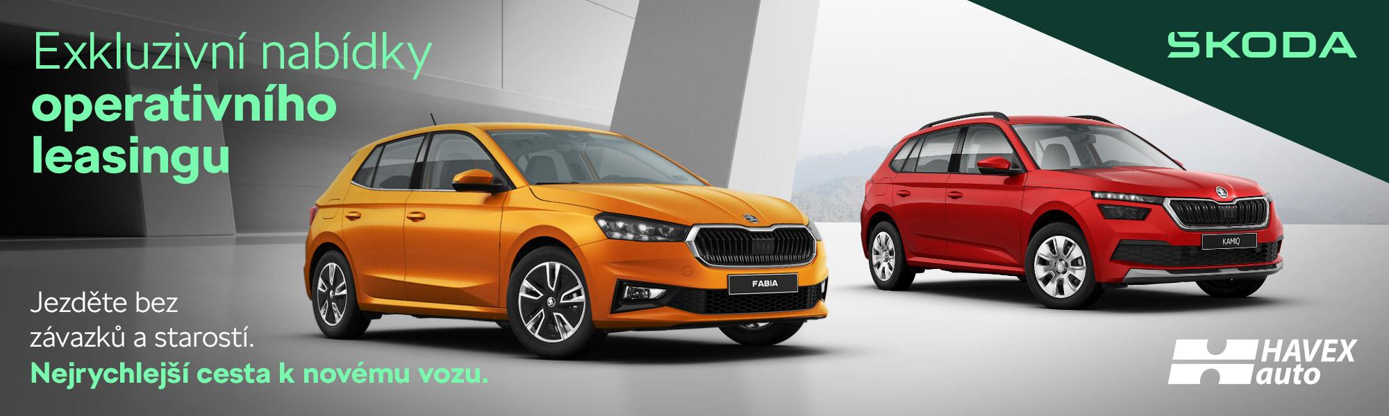Exkluzivní nabídka vozů na operativní leasing