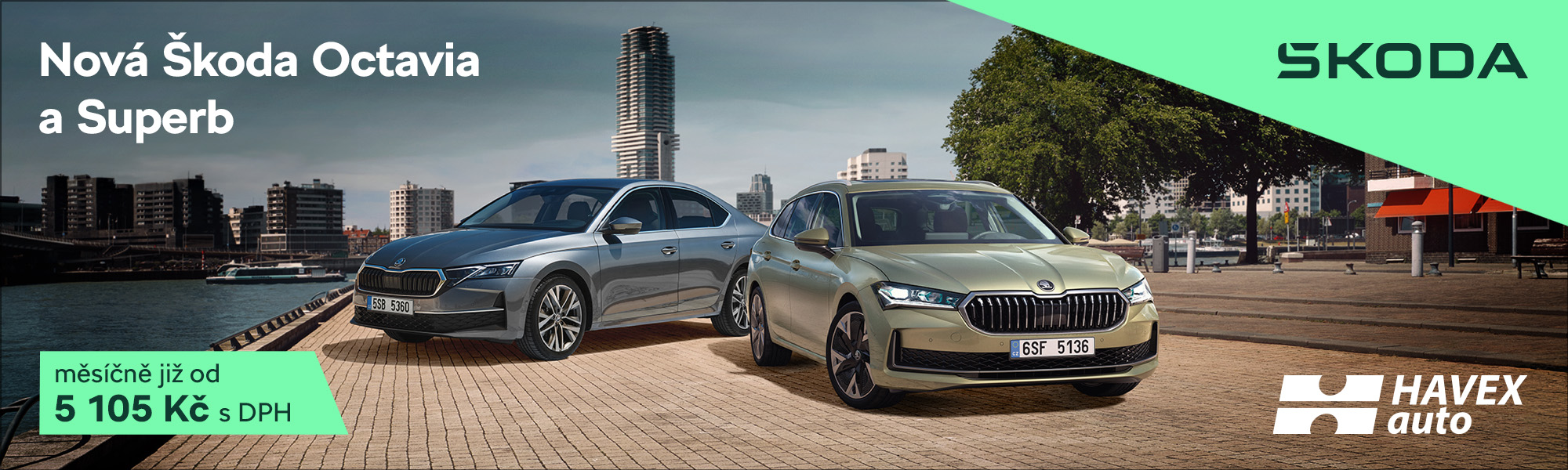 Škoda Octavia nebo Škoda Superb na operák?