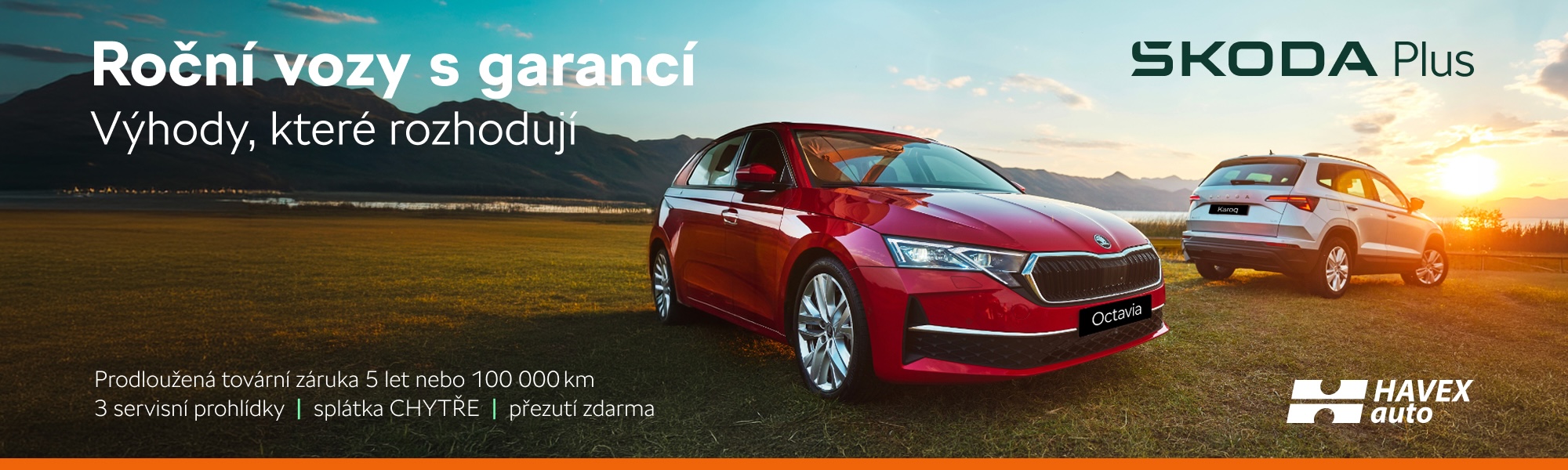 Výprodej skladových vozů Škoda Plus