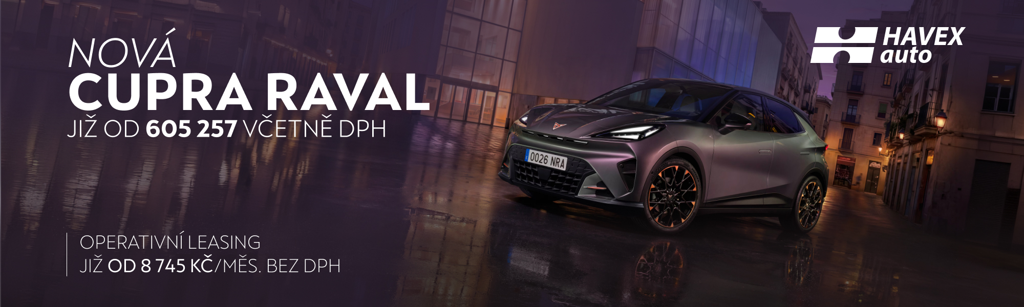 Nová CUPRA Raval: elektrická energie do města