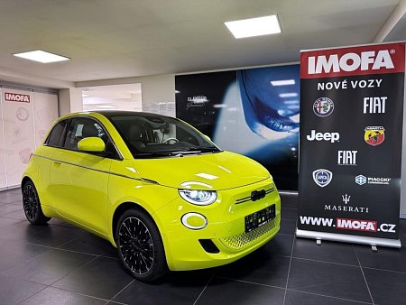 Fiat 500e BEV La Prima 3+1 320km 42 kWh *076* - havex.cz