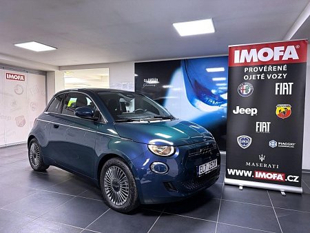 Fiat 500e BEV Icon 320km 42 kWh 118k reg. 06/2023 - havex.cz