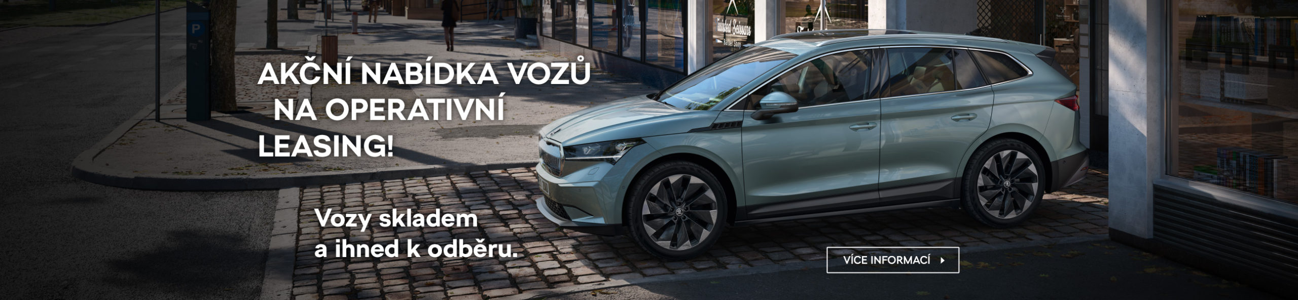 Akční nabídka vozů ŠKODA na operativní leasing. Vozy jsou skladem a ihned k odběru.