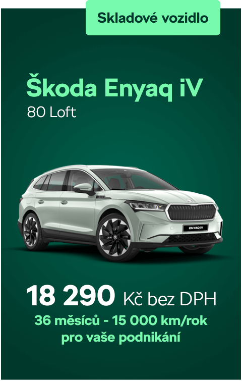 Škoda Enyaq iV - operativní leasing