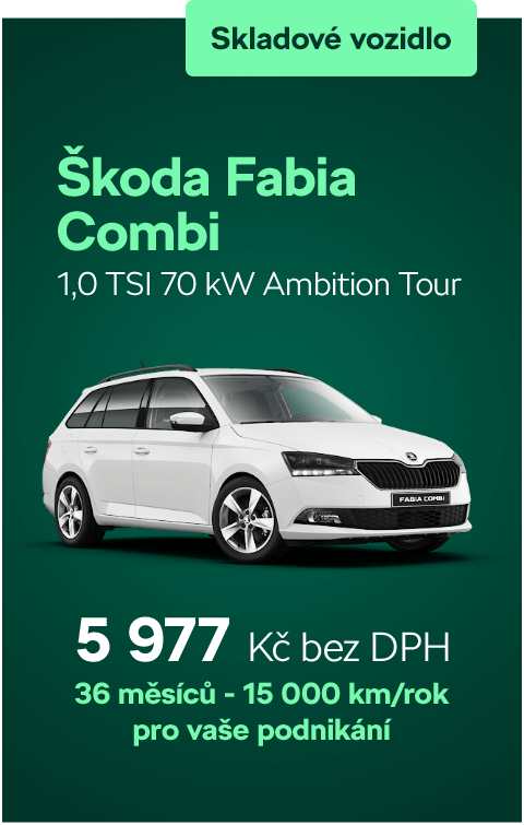 Škoda Fabia - operativní leasing