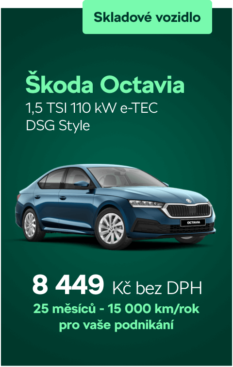 Škoda Octavia - operativní leasing