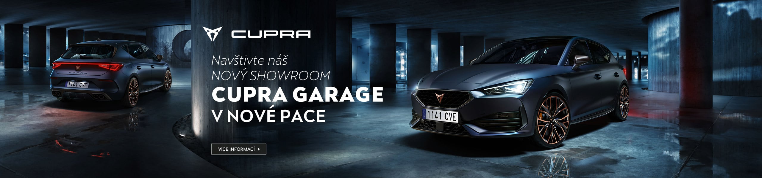 Otevíráme nový showroom CUPRA Garage v Nové Pace