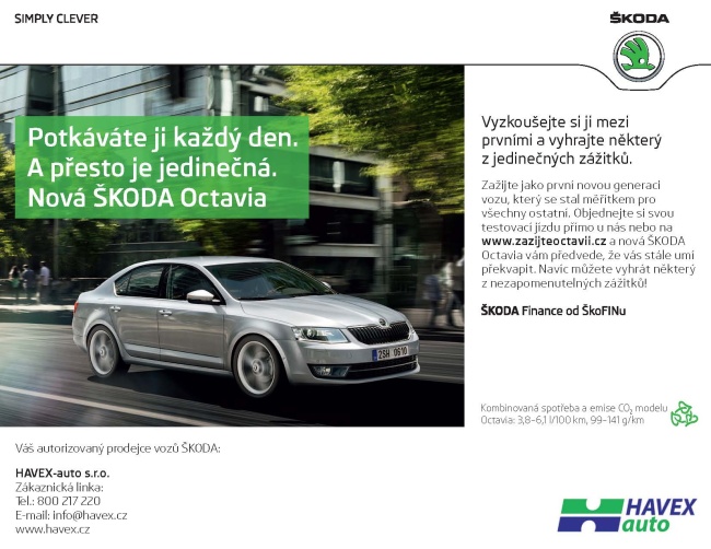 Nová Škoda Octavia