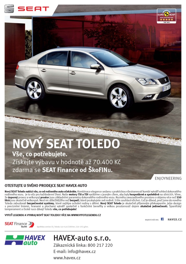 Nový SEAT Toledo