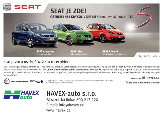 SEAT je ZDE SEAT je ZDE