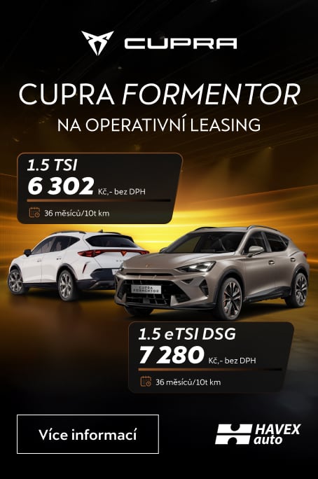 CUPRA Formentor: prémiový styl a výkon již od 6 302 Kč měsíčně bez DPH | HAVEX-auto s.r.o.