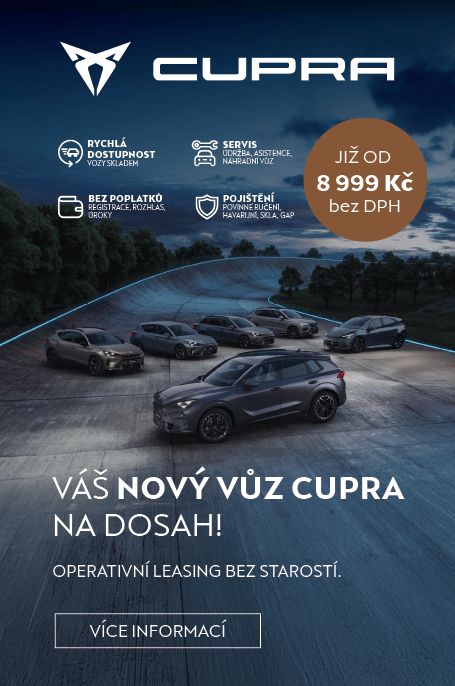 Operativní leasing CUPRA