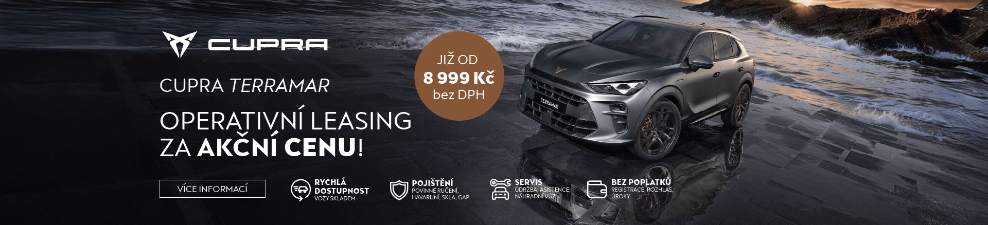 Operativní leasing CUPRA Terramar