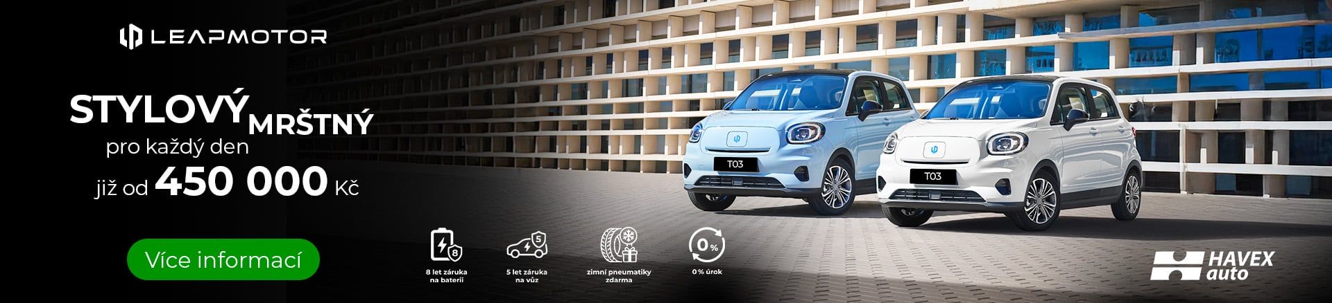 Proč je právě teď nejlepší čas pořídit si Leapmotor T03? | HAVEX-auto s.r.o.