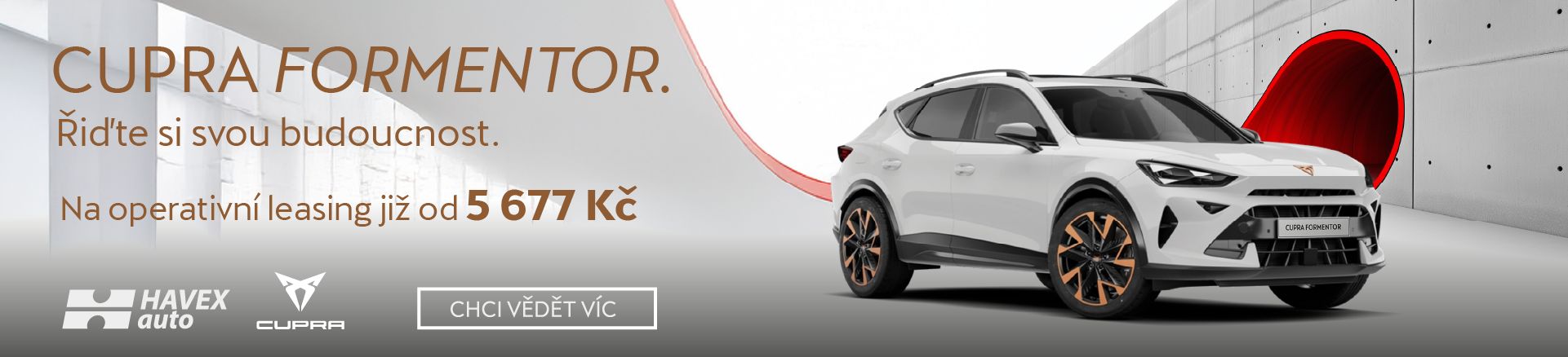 CUPRA Formentor - operativní leasing