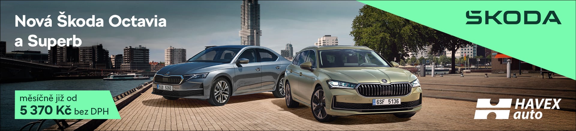 Škoda Octavia nebo Škoda Superb na operák? Volba je jen na vás! | HAVEX-auto s.r.o.