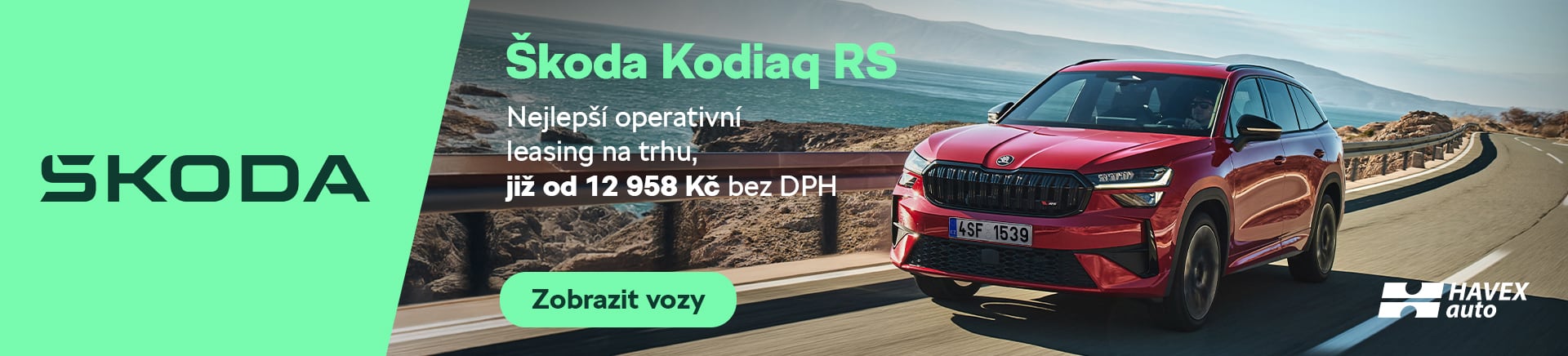 Výkon, který vás ohromí! Kodiaq RS již od 12 958 Kč bez DPH | HAVEX-auto s.r.o.