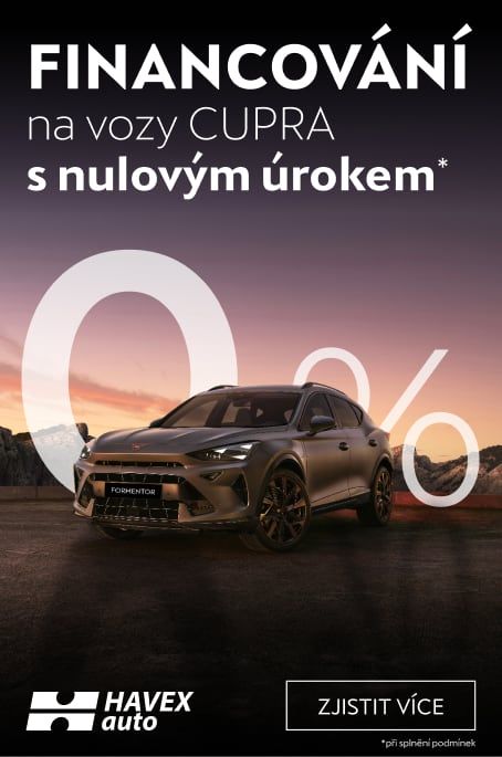 Financování vozů CUPRA s úrokem od 0 %! | HAVEX-auto s.r.o.