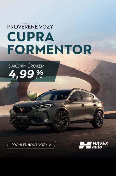 Cupra Formentor ojeté vozy | HAVEX-auto s.r.o.
