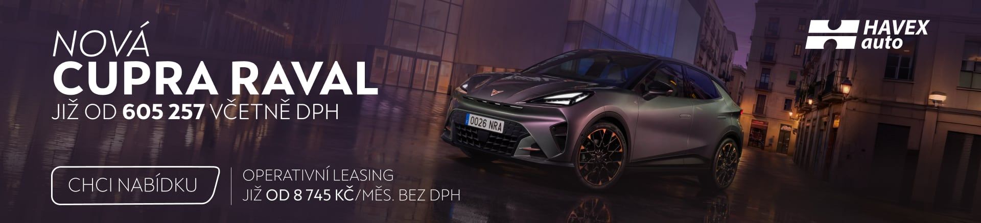 Nová CUPRA Raval: elektrická energie do města | HAVEX-auto s.r.o.