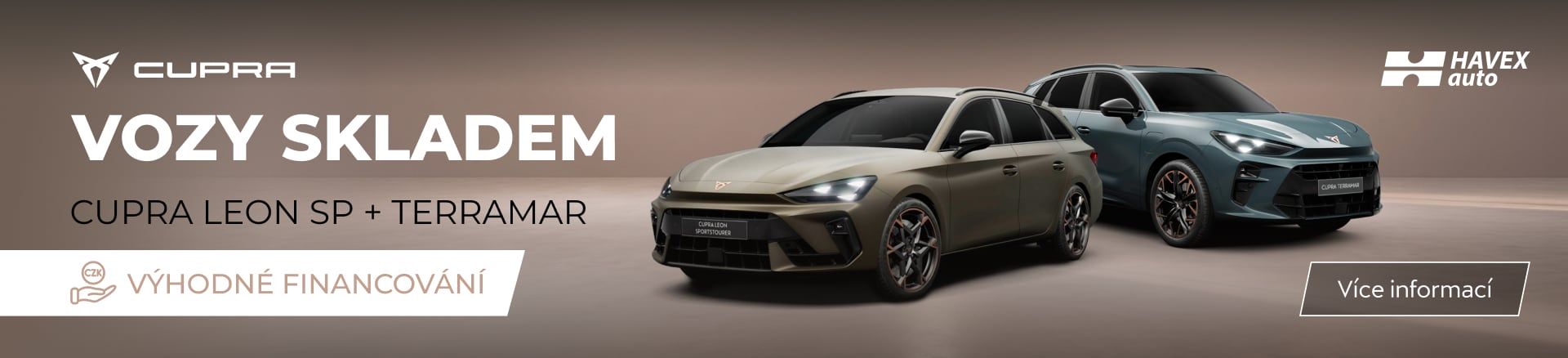 CUPRA skladem se zvýhodněním až 296 450 Kč vč. DPH | HAVEX-auto s.r.o.