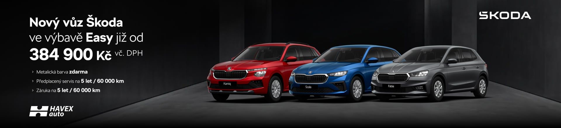 Vyberte si svou novou Škodu z modelové řady Easy | HAVEX-auto s.r.o.