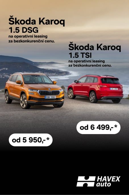 Škoda Karoq – Kvalita, která se vyplatí. Pohodlí, které oceníte. Cena, která potěší! | HAVEX-auto s.r.o.